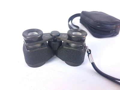 J-E10 Binolux Binoculars J-B142 3 x Coated K-5 Leather Case, Japan, Rare - Image 1 of 4