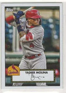 Yadier Molina 2021 Topps Series 1 Redux Insert #T52-30 Cardinals - Picture 1 of 1