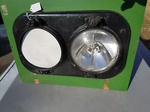 Vintage Railroad Train Pyle Dual Headlight Cast Iron Housing Locomotive Housing - Picture 1 of 9