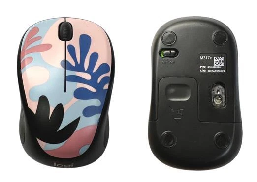 Logitech M317c Compact Wireless Mouse - Coral Reef - Image 1 of 4