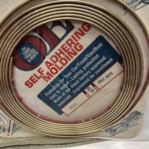 OE Self Adhering Molding For Cars Trucks And Boats Gold Brite Color 20ft - Bild 1 von 3