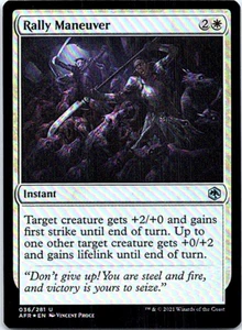 Rally Maneuver Foil Adventures In The Forgotten Realms NM - Bild 1 von 1