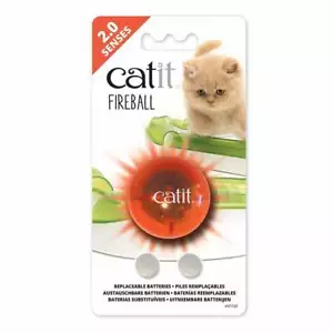 Catit Senses 2.0 Fireball Light Up Cat Ball Toy | Motion Activated - Picture 1 of 4