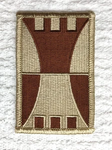 PARCHE Ejército de Estados Unidos 416º Comando de Ingenieros Bronceado del Desierto - Imagen 1 de 2