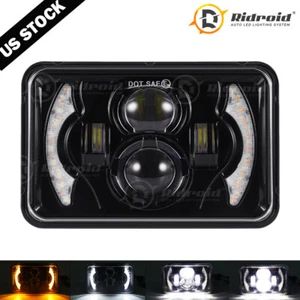 4x6" Led Headlight Hi/Lo Sealed Beam for Chevy S10 Blazer 1995 1996 1997 Trucks - Picture 1 of 12