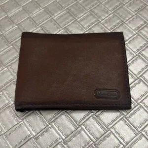 Vintage Pierre Cardin Brown Leather Wallet - Picture 1 of 8