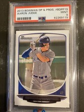 2013 Bowman Draft Picks & Prospects AARON JUDGE PSA 9 MINT Yankees Rookie - RARE