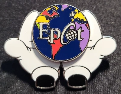 DISNEY Pin Epcot Mickey Hands Around the World Logo WDW 2000 - Image 1 of 2