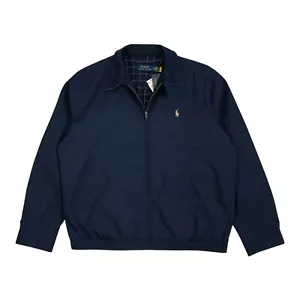 CHAQUETA POLO RALPH LAUREN HARRINGTON GRANDE L AZUL HOMBRE SUDADERA CREMALLERA COMPLETA PRL BN - Imagen 1 de 3