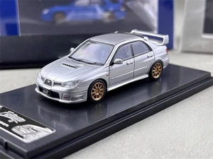 Furuya Escala 1/64 Subaru Impreza WRX STI IX 9 Plata Diecast Coche Modelo Regalo - Imagen 1 de 5