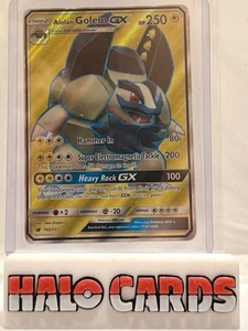 PACKFRISCH Alolan Golem GX (Full Art) 102/111 Sm-Crimson Invasion Holo HF - Bild 1 von 2