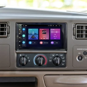 Android 15 Carplay Stereo Radio Navi BT For 1999-2004 Ford F250 F350 Super Duty - Picture 1 of 15