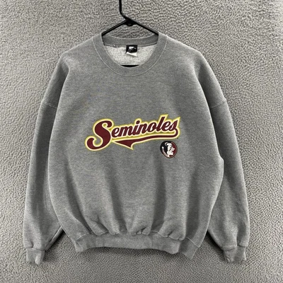 Moletom masculino vintage Florida State Seminoles 2XL futebol gola redonda iniciante - Imagem 1 de 4