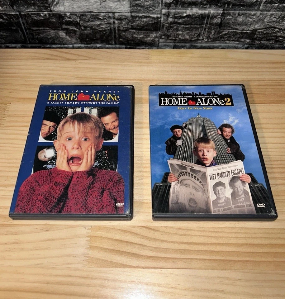 Home Alone 1 & 2 DVD Lot - Family Comedy Holiday Classics - Image 1 of 4