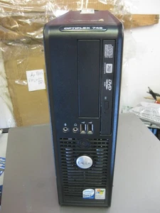Dell Optiplex 745 SFF Desktop 160GB HD  4GB Mem  Core2 CPU DVDRW  VGA Out  No OS - Picture 1 of 23