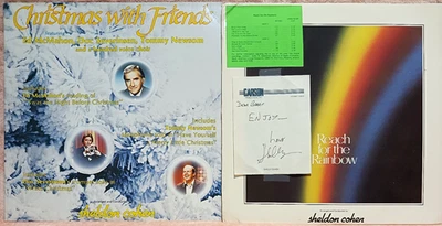 Sheldon Cohen Christmas With Friends & Reach For The Rainbow vinyl Foto 1 de 3