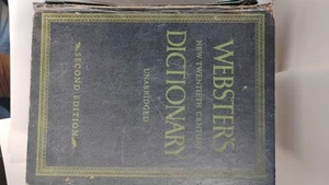 WEBSTER'S NEW TWENTIETH CENTURY DICTIONARY (unabridged) SECOND EDITION - Imagen 1 de 10
