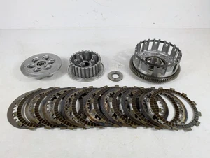 2002 Yamaha YZFR6 YZF R6 Clutch Basket Inner Outer Pressure Friction Plates - Bild 1 von 14