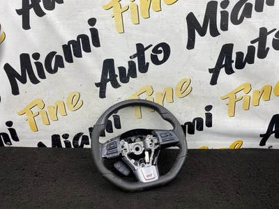 Volante de couro 15-21 Subaru WRX STI fabricante de equipamento original - Imagem 1 de 4