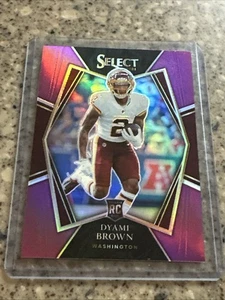 Dyami Brown 2021 Select #167 Premier Level Purple PRIZM RC 68/75 Commanders - NFL - Bild 1 von 3
