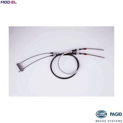 CABLE PULL PARKING BRAKE 8AS 355 667-641 FOR VAUXHALL ASTRAVAN/Mk/III  OPEL - Image 1 of 4