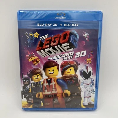 The Lego Movie 2: The Second Part [New Blu-ray 3D] With Blu-Ray, 3D Kids Classic - Image 1 of 4