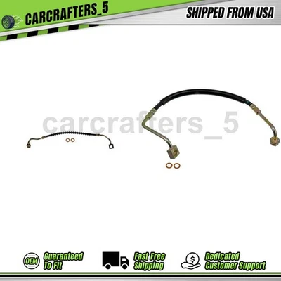 2 mangueras hidráulicas de freno delantero para Chrysler Pacifica 2004-2006 3,5 L Foto 1 de 4