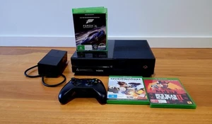 Microsoft Xbox One 500g Black Console Bundle w/ 3 Games & Controller - Picture 1 of 11