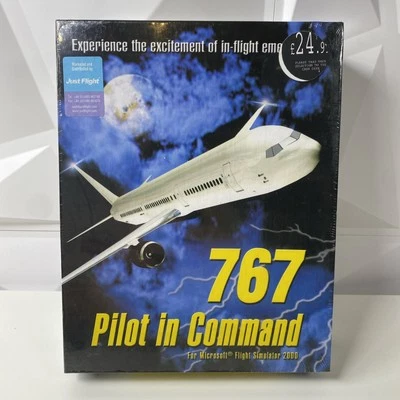 767 Pilot In Command Pc Add-On Microsoft Flight Simulator Sim 2000 BIG BOX  - Image 1 of 4