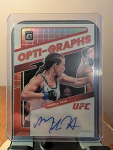 Panini Donruss Optic UFC 2022 - Opti-Graphs Miesha Tate #OG-MTT Holo Prizm/49 - Imagen 1 de 2