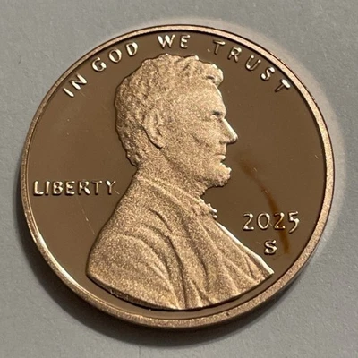 2025 S Lincoln Shield Cent Proof With Marks Selling As Is. 3 Day Auction - Image 1 of 3