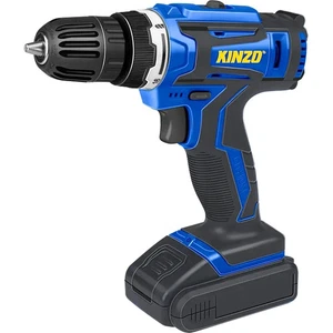 Kinzo Akkuschrauber - 14.4V - Blau - Akku-Bohrmaschine - Variable Drehzahl - Bild 1 von 3