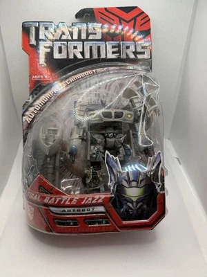 Transformers Movie FINAL BATTLE JAZZ Action Figure 2007 Car Deluxe Hasbro Sealed - Image 1 of 4