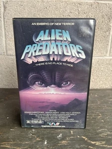 Alien Predators Horror Transworld Entertainment Kult selten (VHS, 1986) - Bild 1 von 4