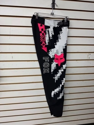 FOX Racing 男式 Ranger Digi Image MTB 裤子 130 美元 32 腰黑色弹力面料 — 第 1/4 张图片