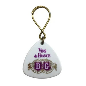 Vins de France Vino Llavero Novedad Coleccionable Memorabilia Retro - Imagen 1 de 3