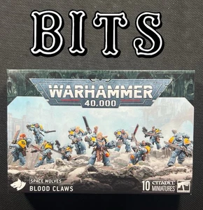 Bits Space Wolves Blood Claws Marine Marines Astartes Wolf Warhammer 40k Bitz - Picture 1 of 88