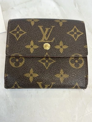 Auténtica cartera compacta vintage Louis Vuitton con monograma Foto 1 de 4