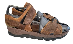 Sandali Clarks Active Air ATL Air Trek in pelle marrone - da uomo taglia UK8G / US9M - Foto 1 di 11