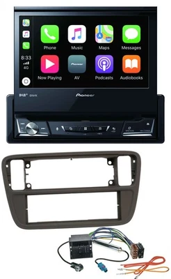 Pioneer DVD Bluetooth DAB USB MP3 Autoradio für VW Up (AA, AAN, 2011-2016) - Bild 1 von 4