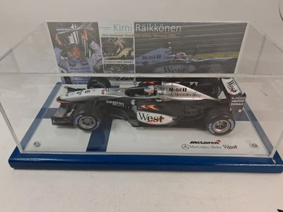 Hot Wheels Mclaren Mercedes MP4/17D #6 Kimi Raikkonen 2003 1/18 - Immagine 1 di 4