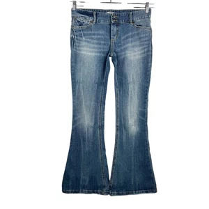 Free People sz 29 S Flare Jeans low rise bell bottom Y2K 90s retro - Picture 1 of 5