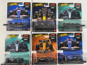 Hot Wheels 2025 Premium Formel 1 2024 Saison F1 Mix Sets mit 6 Autos, HRV11-956G - Bild 1 von 10