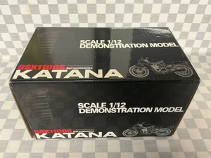 1/12 AOSHIMA SUZUKI GSX 1100S KATANA DEMONSTRATION MODEL YOSHIMURA RARE - Picture 1 of 22