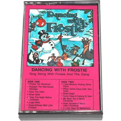 Dancing with Frostie - 14 Upbeat Christmas Songs Cassette Tape 1987 PLAY TESTED - Image 1 of 4