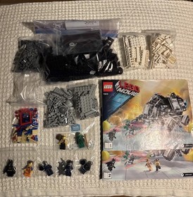 LEGO the LEGO Movie Super Secret Police Dropship 70815. Preowned. Incomplete