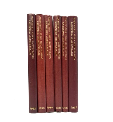 Decorative Collection of Old  Law Books. 11cm Shelf Space. - Image 1 of 3