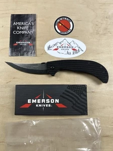 Emerson P-Tac Folder #0112 Persian TF - Black G10 - TF 154CM - Picture 1 of 13