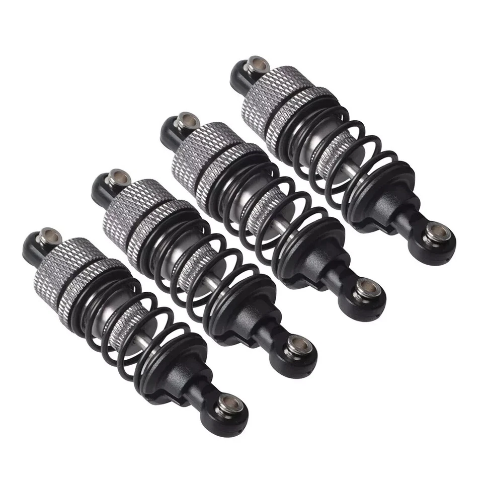 4PCS Aluminium Oil Shocks Absorber 55mm for 1/10 RC on Road Drift Touring Car - Image 1 of 4