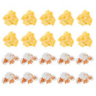 30 Pcs Artificial Popcorn Plastic Resin Child Jewelry Making Charms
